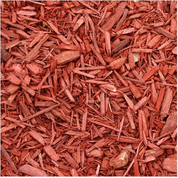 Shredded Red Mulch